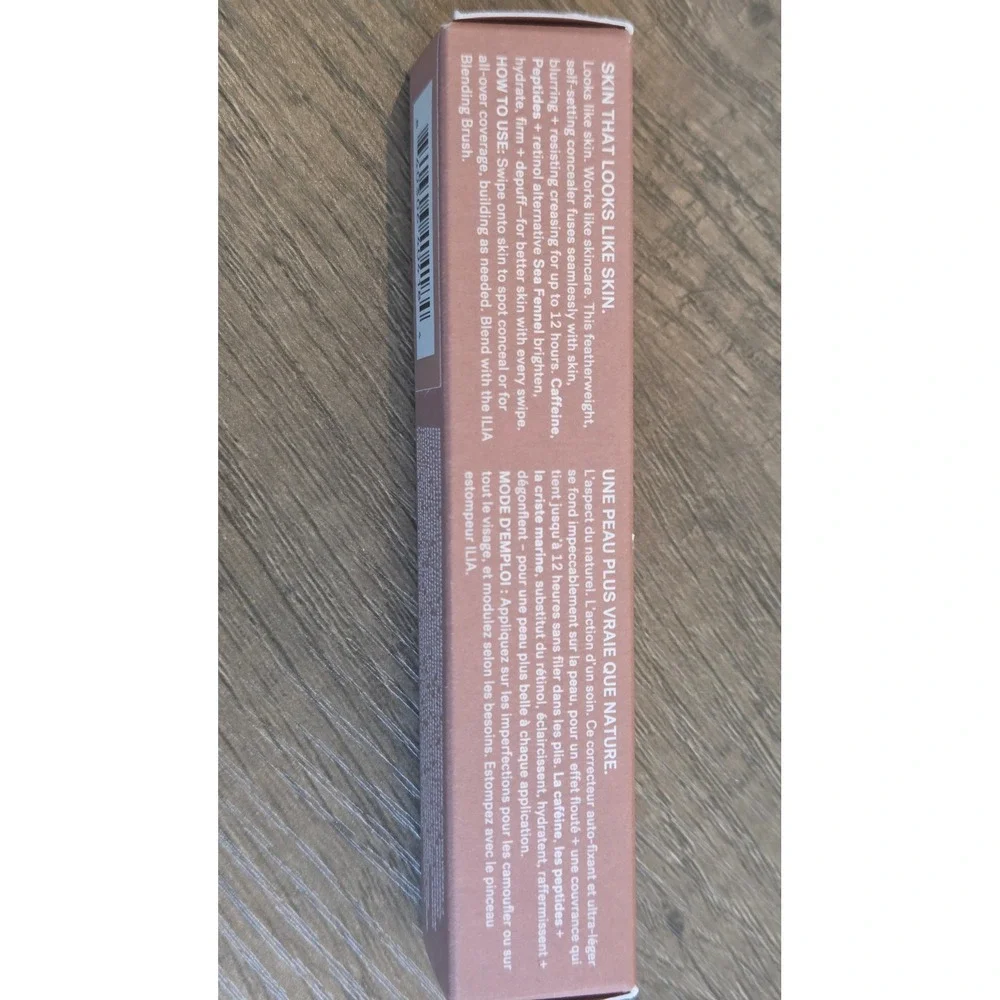 ILIA Skin Blur Serum Concealer Tulle 27O Medium-Deep Olive Undertones 0.2oz NEW